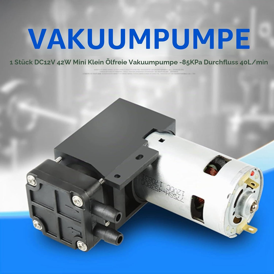 42 W Mini Vakuumpumpe Unterdruck, Pumpen Verschiedene andere Pumpen und Zubehör Saugpumpen DC 12 V (