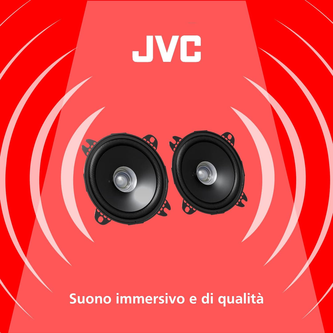 JVC CS-J510X Doppelkegel-Koaxial-Lautsprecher für Auto, 13 cm, 250 W