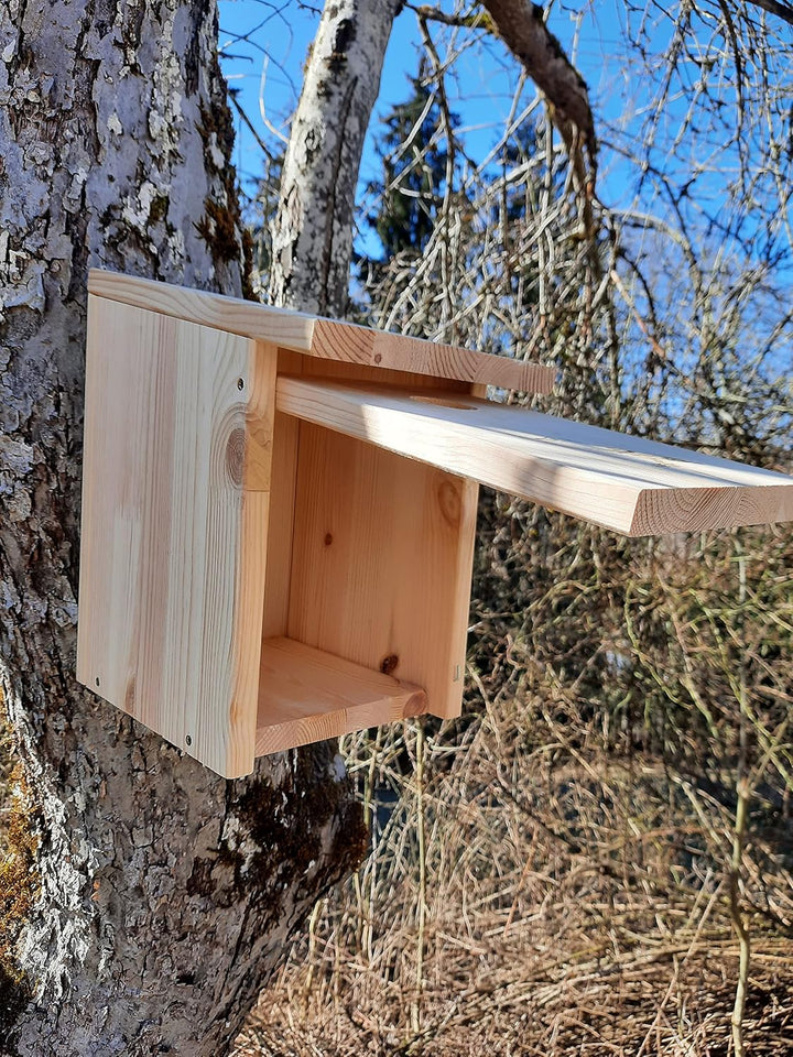 Nistkasten Bausatz (N46) Vogelhaus für Star - aus witterungsbeständigen 20mm starkem Kiefernholz mit