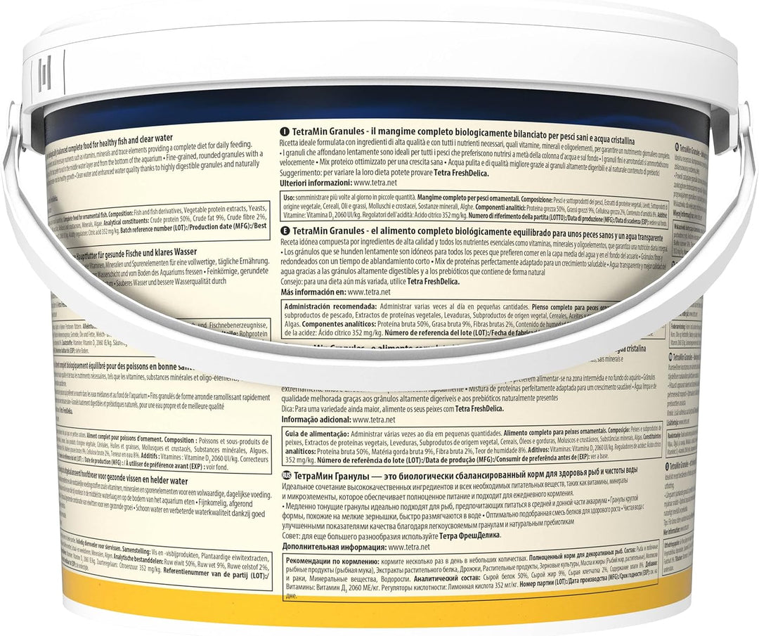 TetraMin Granules - langsam absinkendes Fischfutter, ideal für Fische in der mittleren Wasserschicht