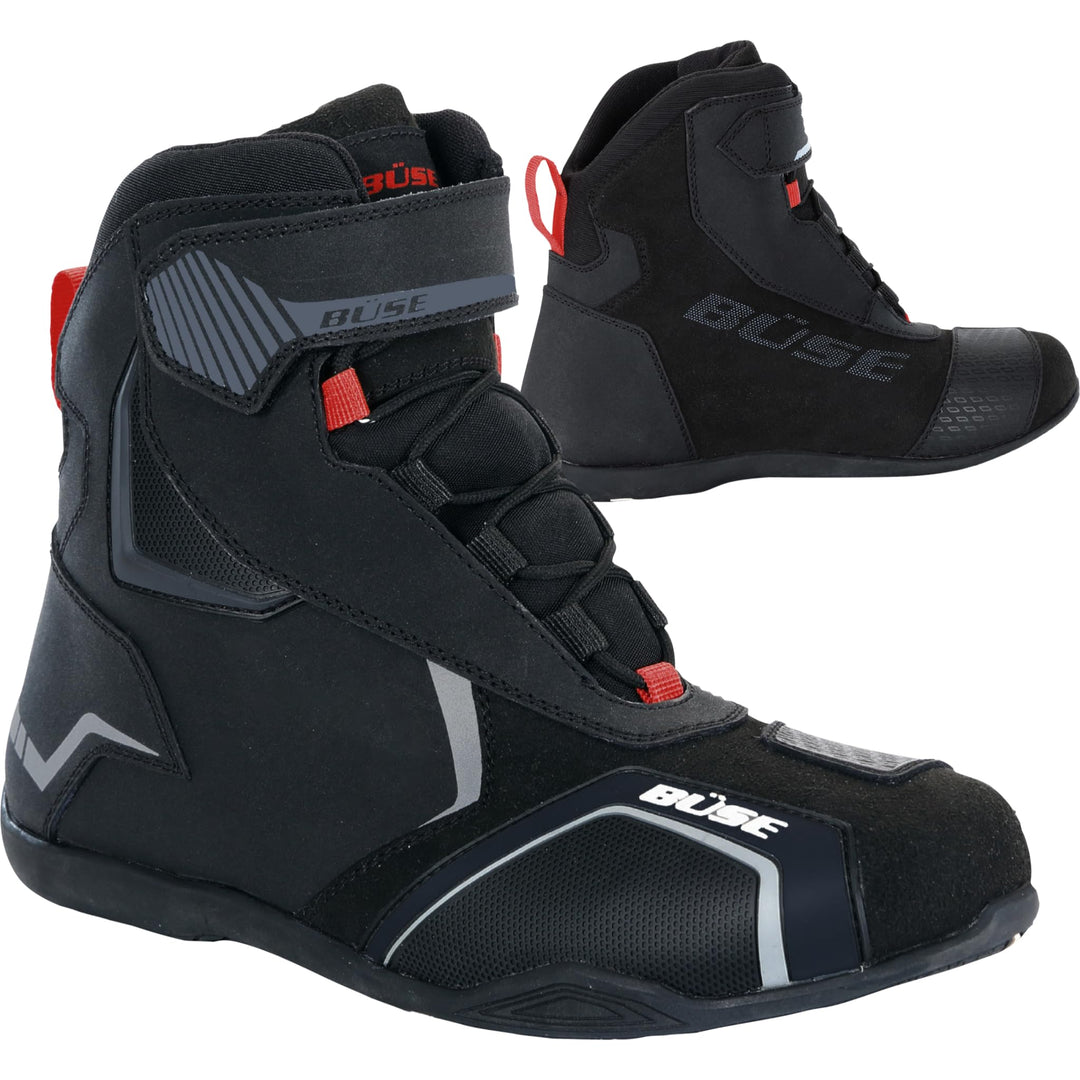 Büse B78 Motorradstiefel 47 EU Schwarz, 47 EU Schwarz