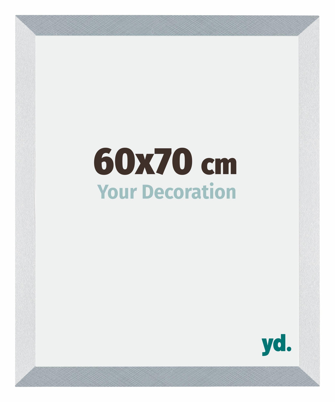 yd. Your Decoration - Bilderrahmen 60x70 cm - Bilderrahmen aus MDF mit Acrylglas - Antireflex - Ausg