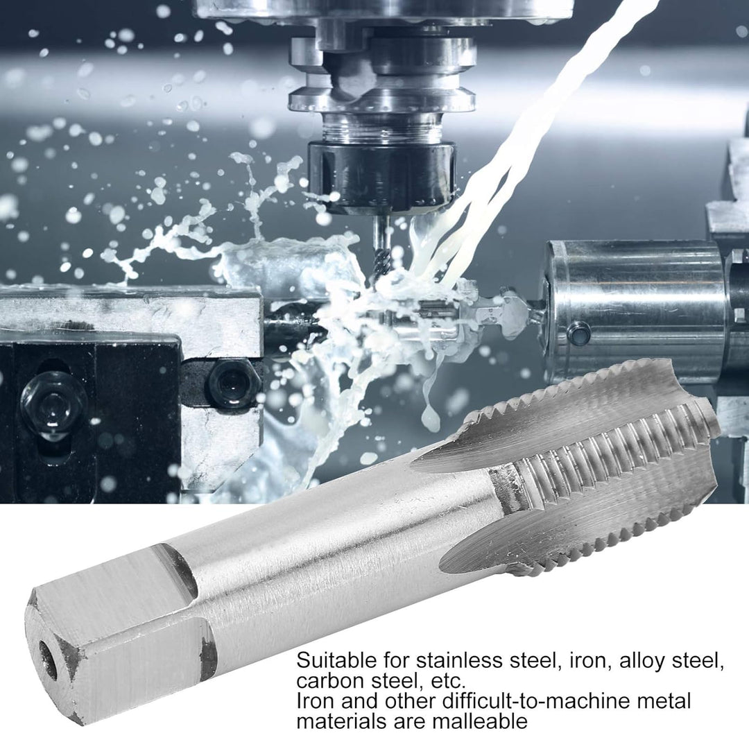 3/8-18 Gewindebohrer, G3/8 NPT Konisches Rohrgewinde, Gewindebohrer, 18 Zähne, Wasserrohr-Reparatur-
