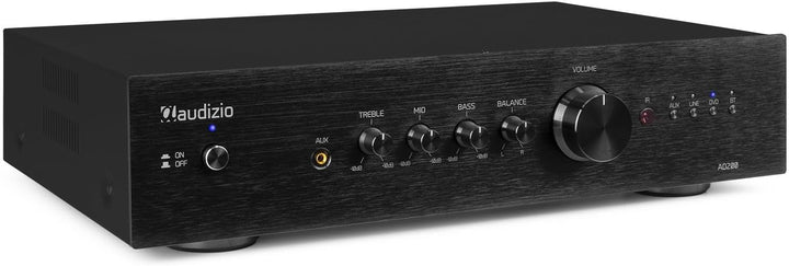 Audizio AD200B - HiFi-Stereo-Verstärker 2 x 200 Watt, Bluetooth Verstärker für Lautsprecher und HiFi