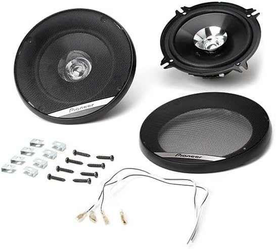 Pioneer TS-G1010F Doppelmembranlautsprecher für Autos (190 W), 10 cm, kraftvoller Klang, IMPP-Membr,