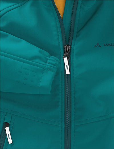 VAUDE Softshell Jacke Kids Rondane IV, hochwertige Outdoorjacke, wind- und wasserabweisende Regenjac