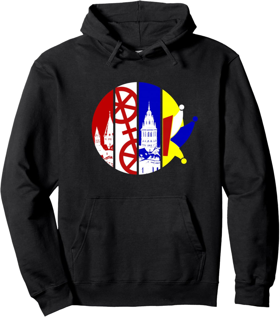 Mainzer Meenzer für echte Mainzer Fastnacht Pullover Hoodie