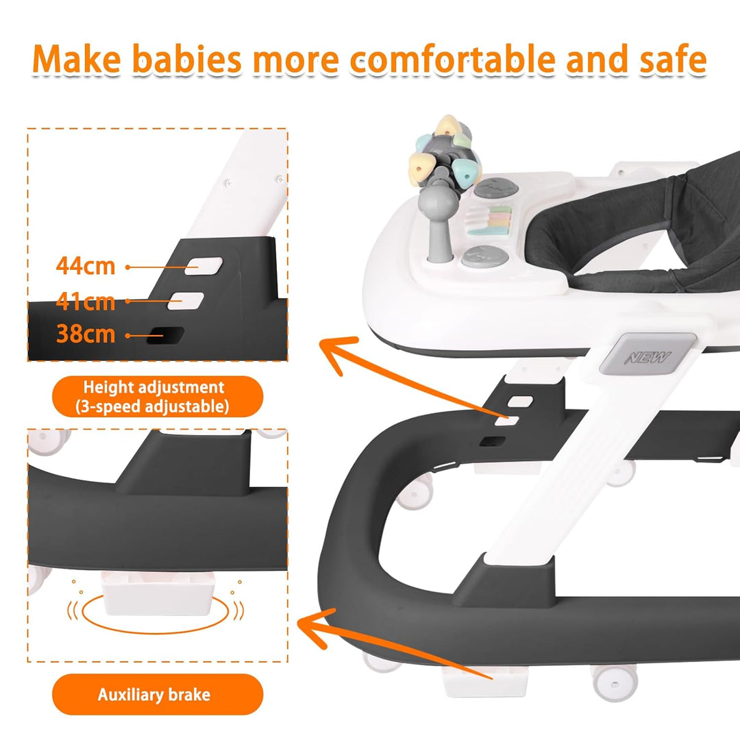 Lauflernhilfe mitwachsend, Lauflernhilfe mit Aktivitäten, verstellbar, Aktivitätsbogen verstellbar m