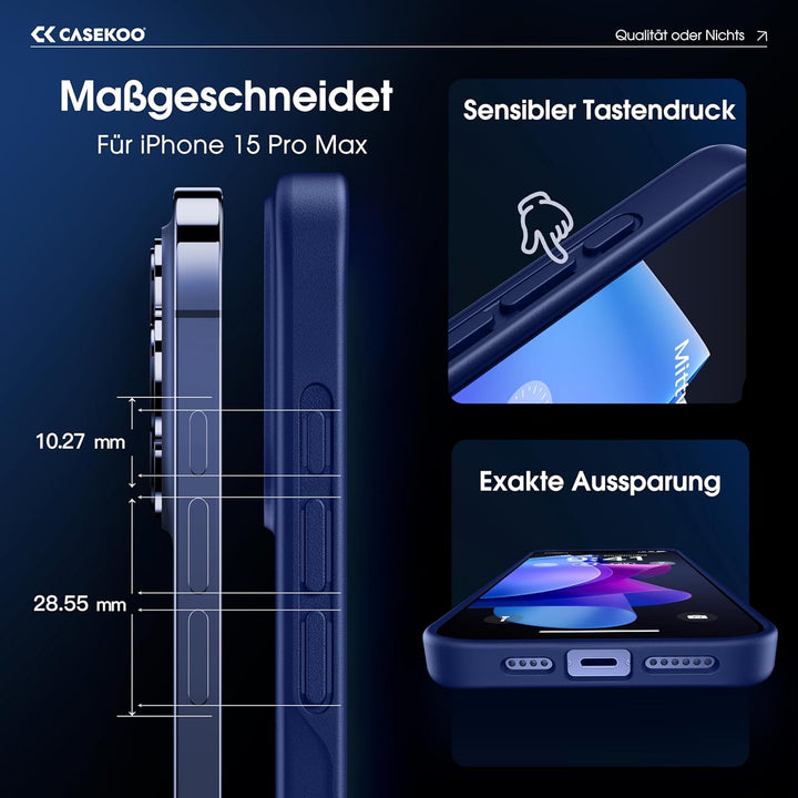 CASEKOO 2025 Neu Magic Stand für iPhone 13 Pro Max Hülle für MagSafe [Militärschutz] [Unsichtbarer S