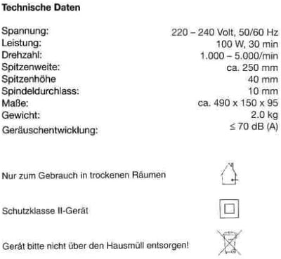 PROXXON MICRO Drechselbank/Drechselmaschine DB 250 – inklusive 5-tlg. HSS-Drechselmeisselsatz, 6 Spa