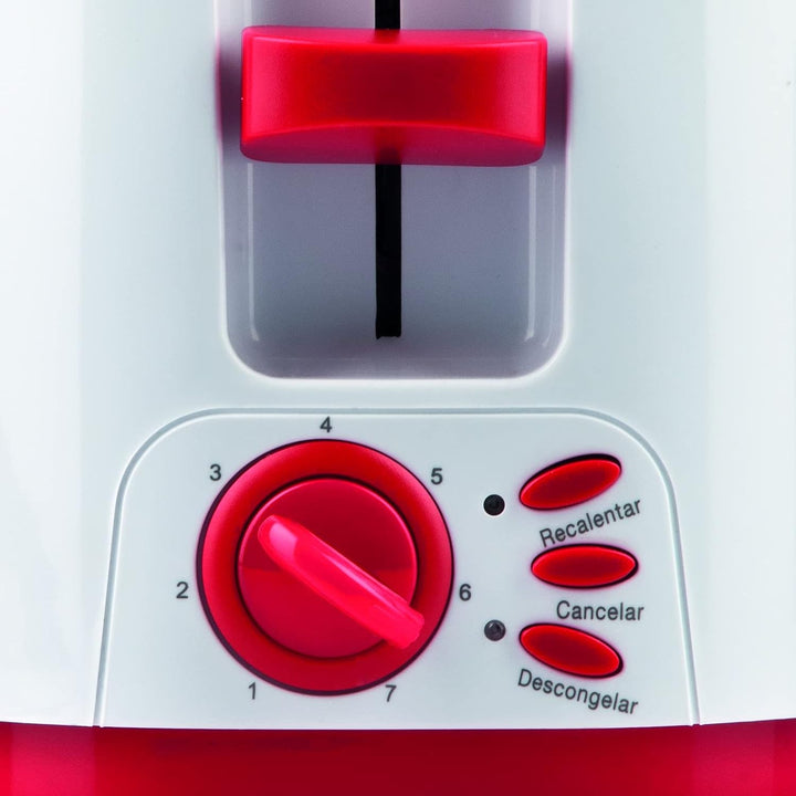 G3 Ferrari G10179 Toaster, 800 Watt, Edelstahlzange, grosse Schlitze für gefüllte Toasts, Krümelschu
