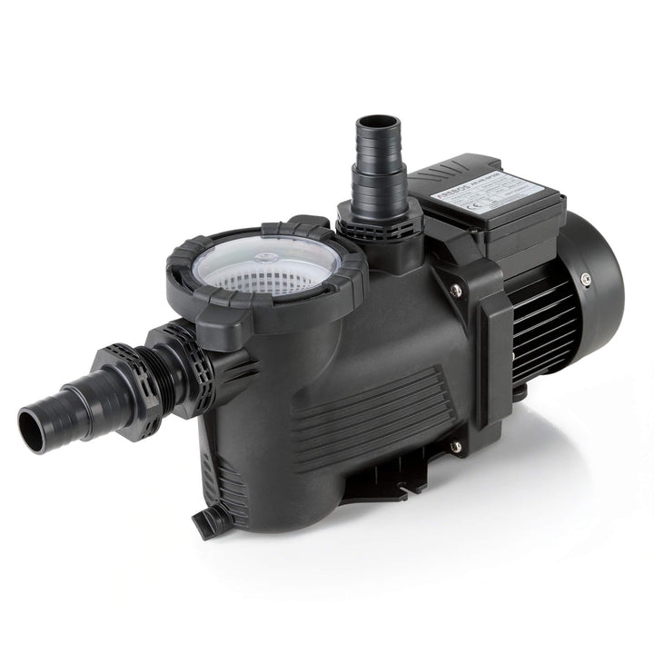 Arebos Schwimmbadpumpe 350W | Filterpumpe mit Vorfilter &amp; 9500 l/h | Poolpumpe für Sandfilteranlage