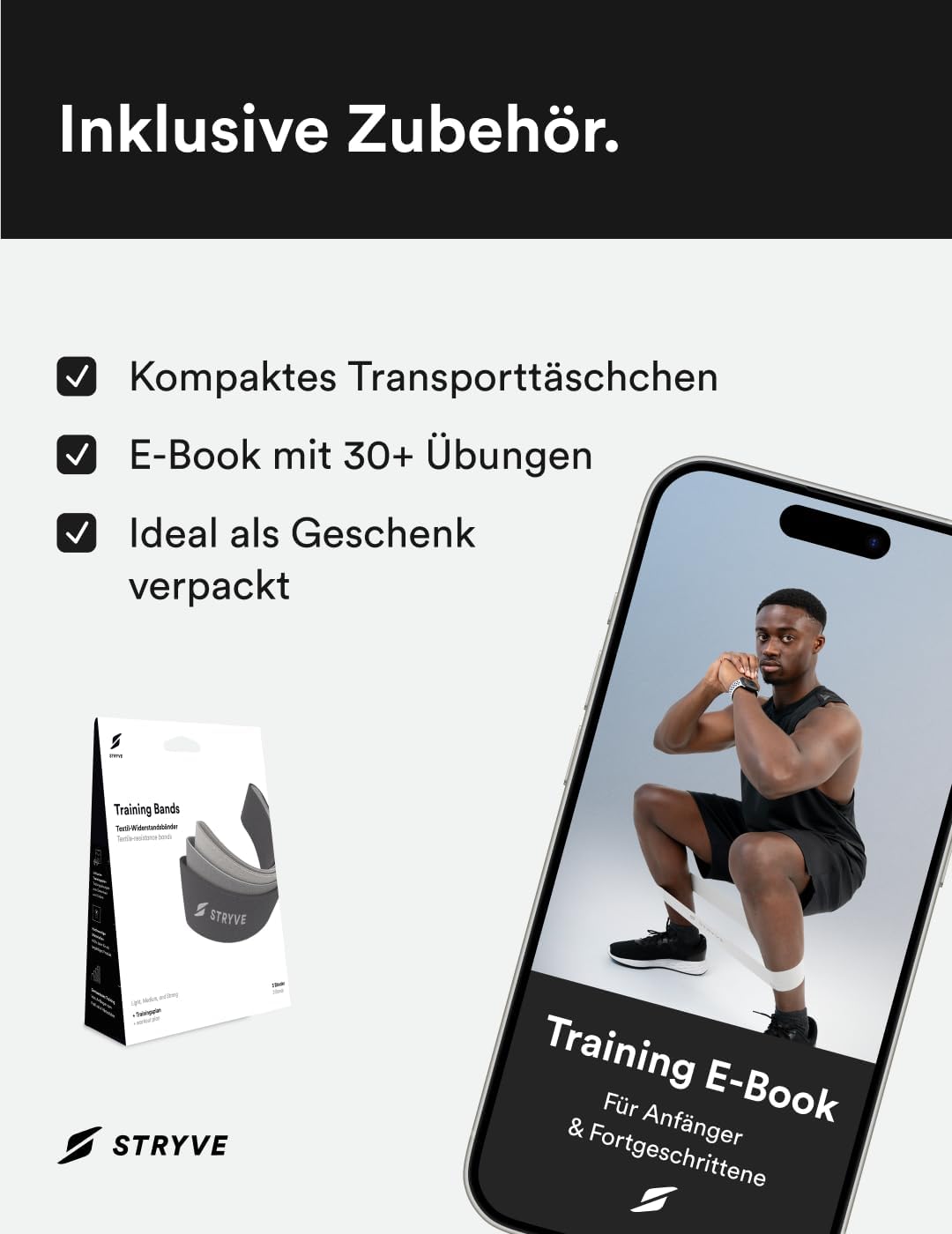 Stryve Training Bands Set DIVERS Einheitsgrösse, Einheitsgrösse