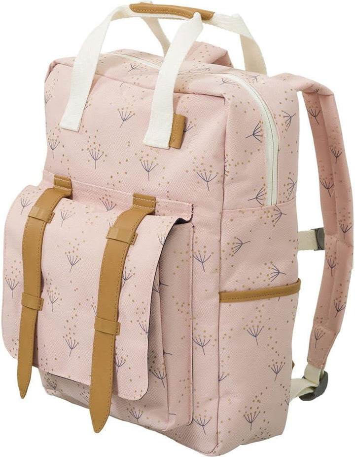 Fresk Löwenzahn-Rucksack, bedruckt, Unisex, Kinder, 1 Stück, Rosa, 1 Unidad (Paquete de 1), Casual