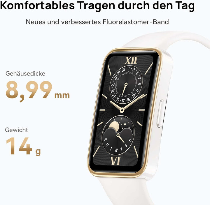 HUAWEI Band 9, Bluetooth, iOS & Android, bis zu 14 Tage Akkulaufzeit, Comfortable Wear, TruSleep 4.0