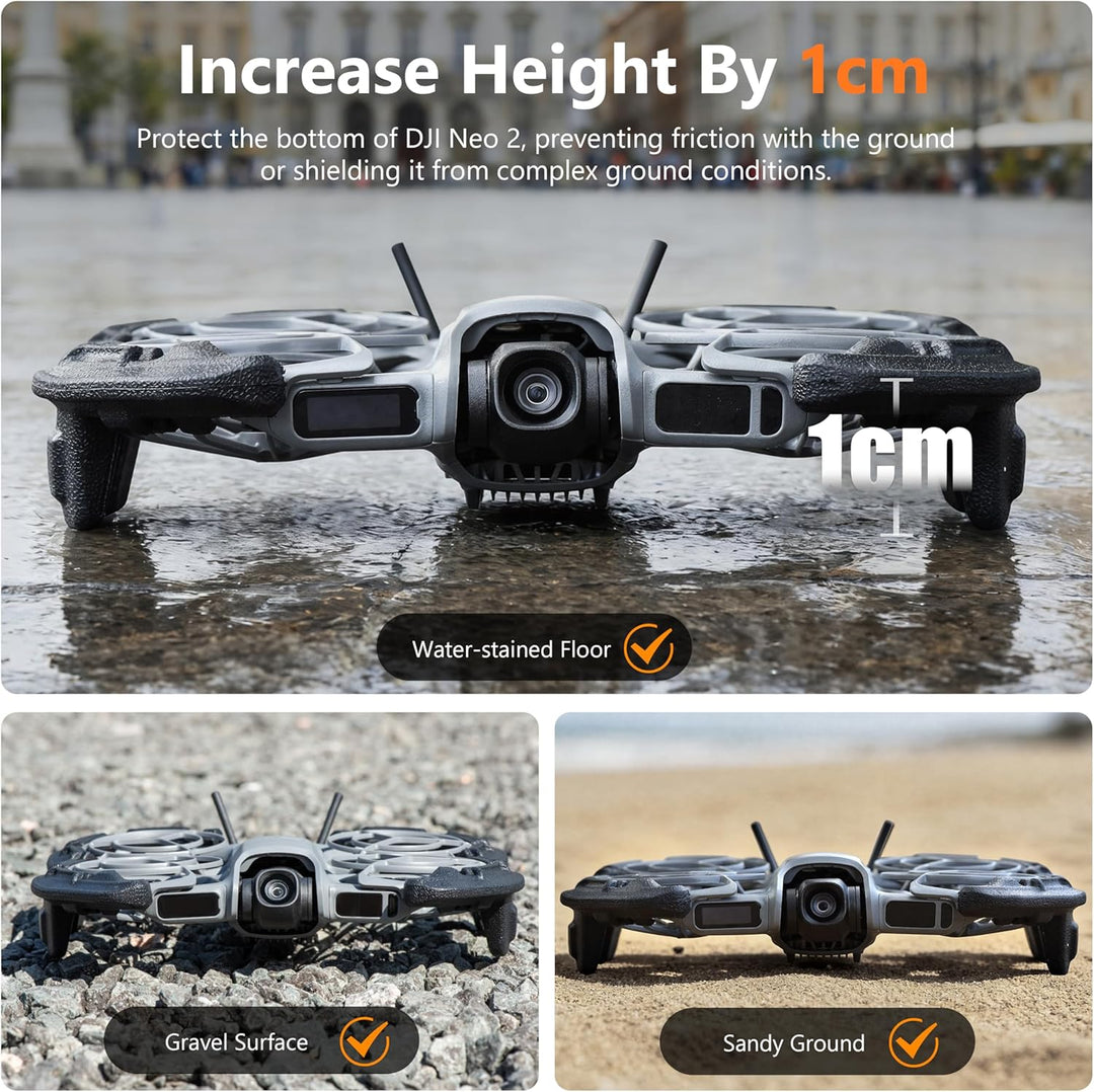 STARTRC Propeller Guard für Dji Neo 2 Zubehör, EVA Propellerschutz Höhe Höhensteigerndes Abdeckung f