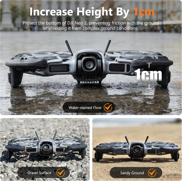 STARTRC Propeller Guard für Dji Neo 2 Zubehör, EVA Propellerschutz Höhe Höhensteigerndes Abdeckung f