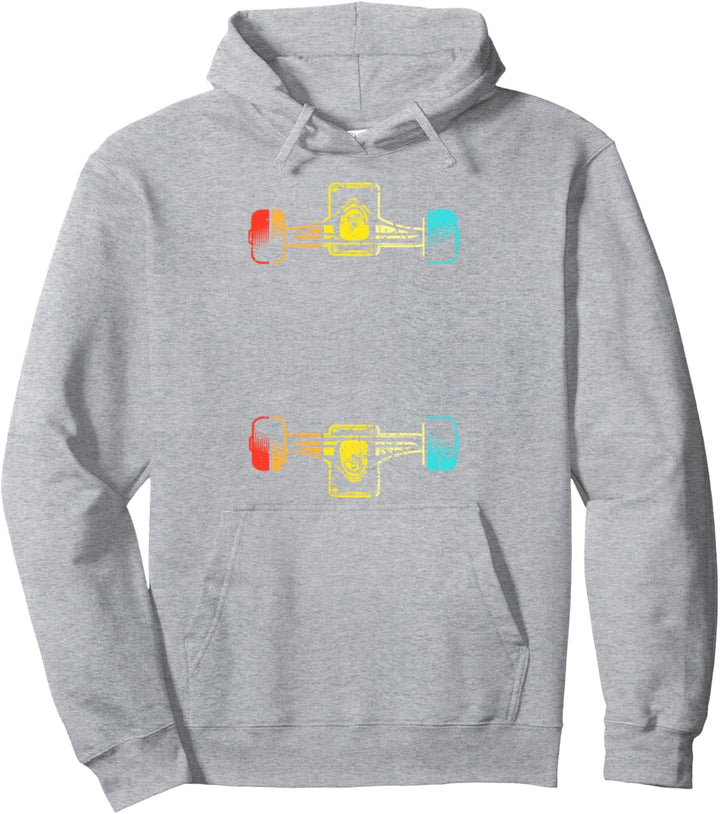 Immer auf Achse Skateboard Retro Skatboarding Geschenk Pullover Hoodie