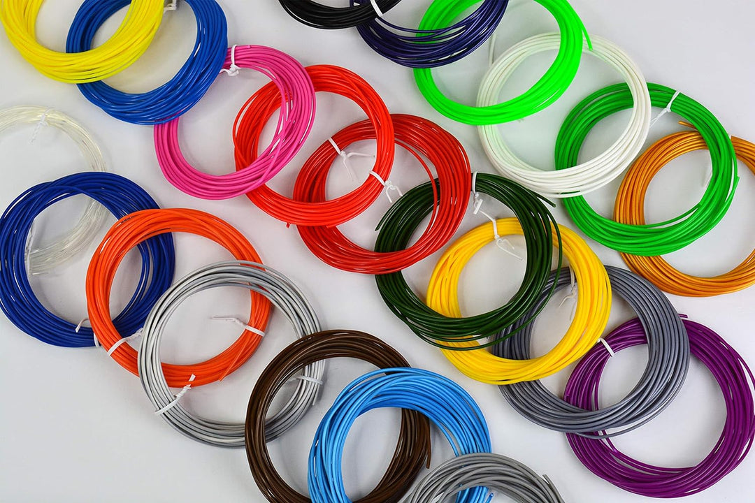 Polaroid PLA-Filament für 3D-Stifte, Box mit 20 Farben, plus 2 Seidenfilamenten