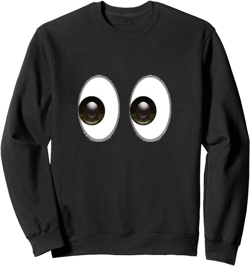 Cartoon-Augen Sweatshirt