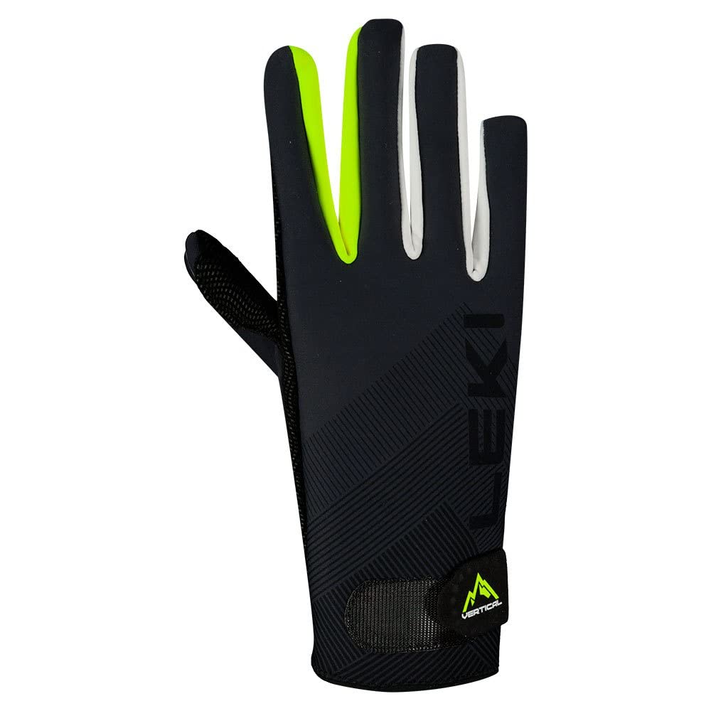 LEKI Guide Lite Handschuhe EU 10 charcoal-neon yellow-white, EU 10 charcoal-neon yellow-white