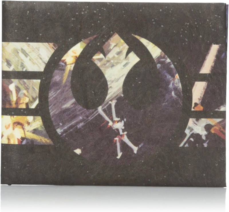 STAR WARS Dynomighty Wallet Herren Ultra Dünne Starke Tyvek-Geldbörse von Dynomighty – Rebel-Logo mi