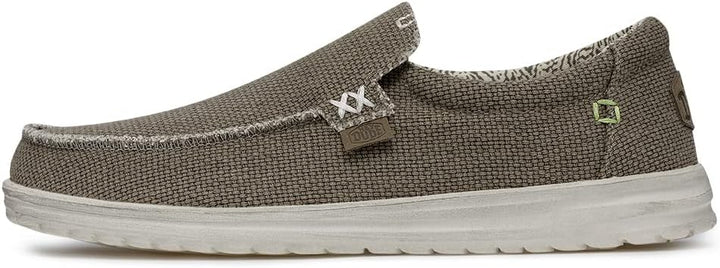 Hey Dude Herren Mikka Braided Loafer Shoes 43 EU Fossil, 43 EU Fossil