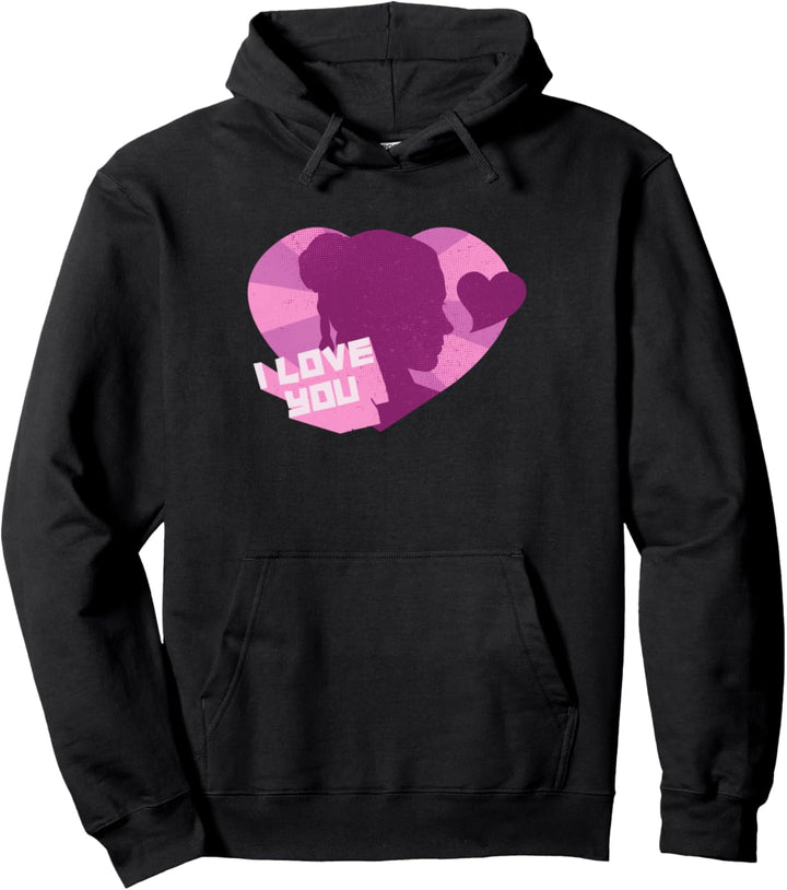 Star Wars Princess Leia I Love You Valentine's Day Pullover Hoodie
