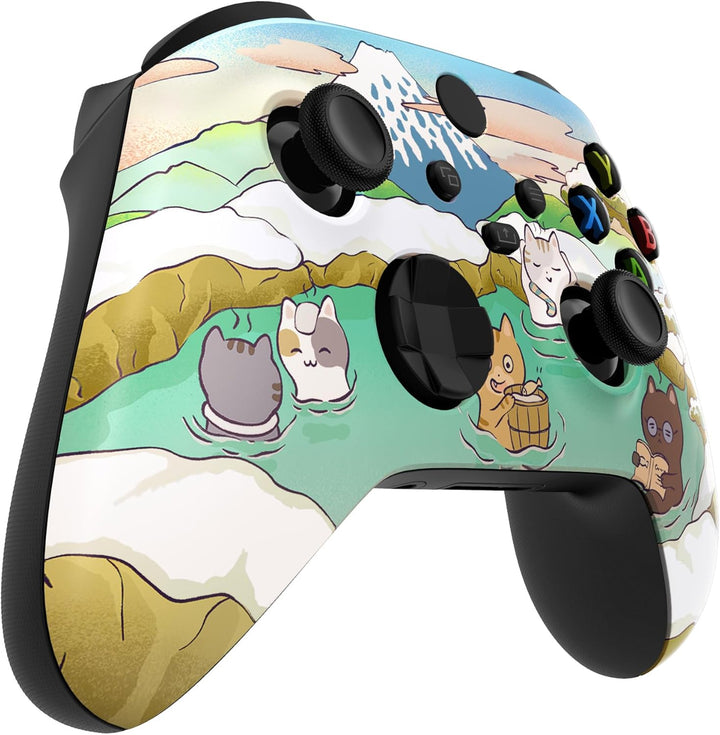 eXtremeRate Front Gehäuse Case für Xbox Series X/S Controller Model 1914, DIY-Ersatz Hülle Faceplate
