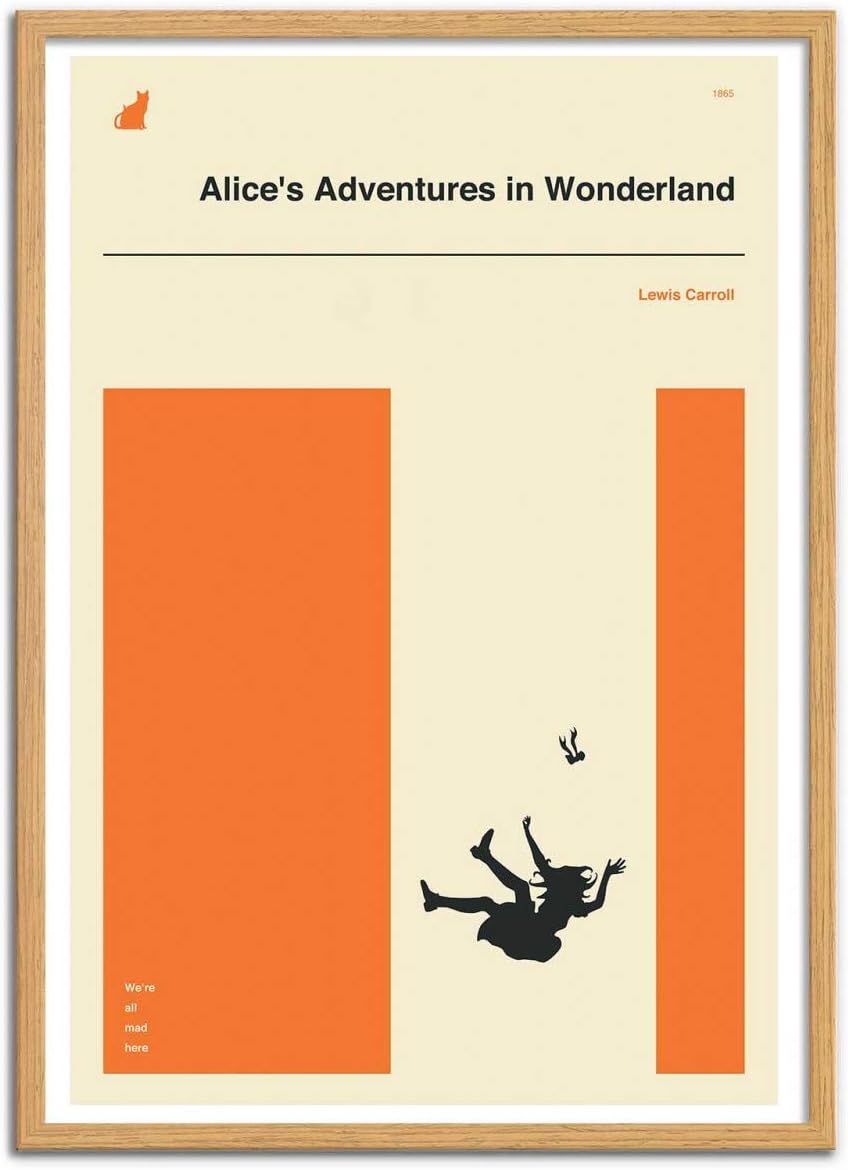Wall Editions Art-Poster - Alice Adventures in Wonderland Part 2 - Jazzberry Blue