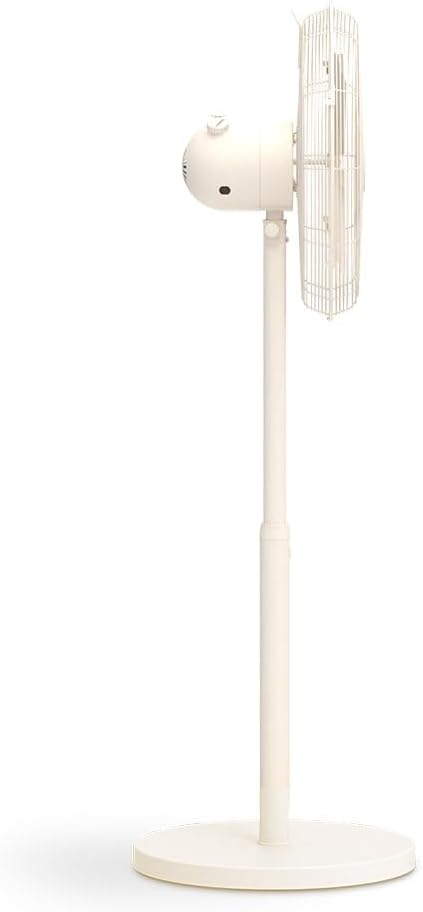 CREATE / AIR STAND EASY/Oszillierender Standventilator Cremweiss / 50W, höhenverstellbar und regulie