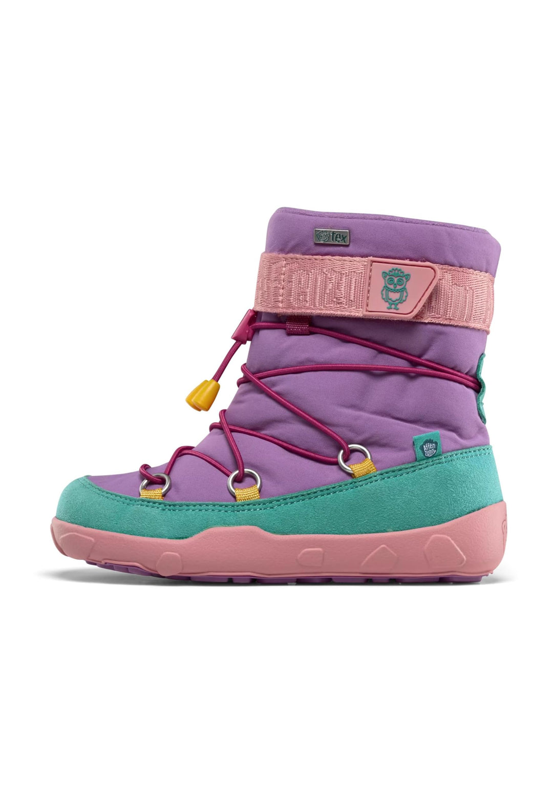 Affenzahn Schneestiefel Vegan Snowy wasserdicht, warm gefüttert, zum Reinschlüpfen, Grösse 21-32 25