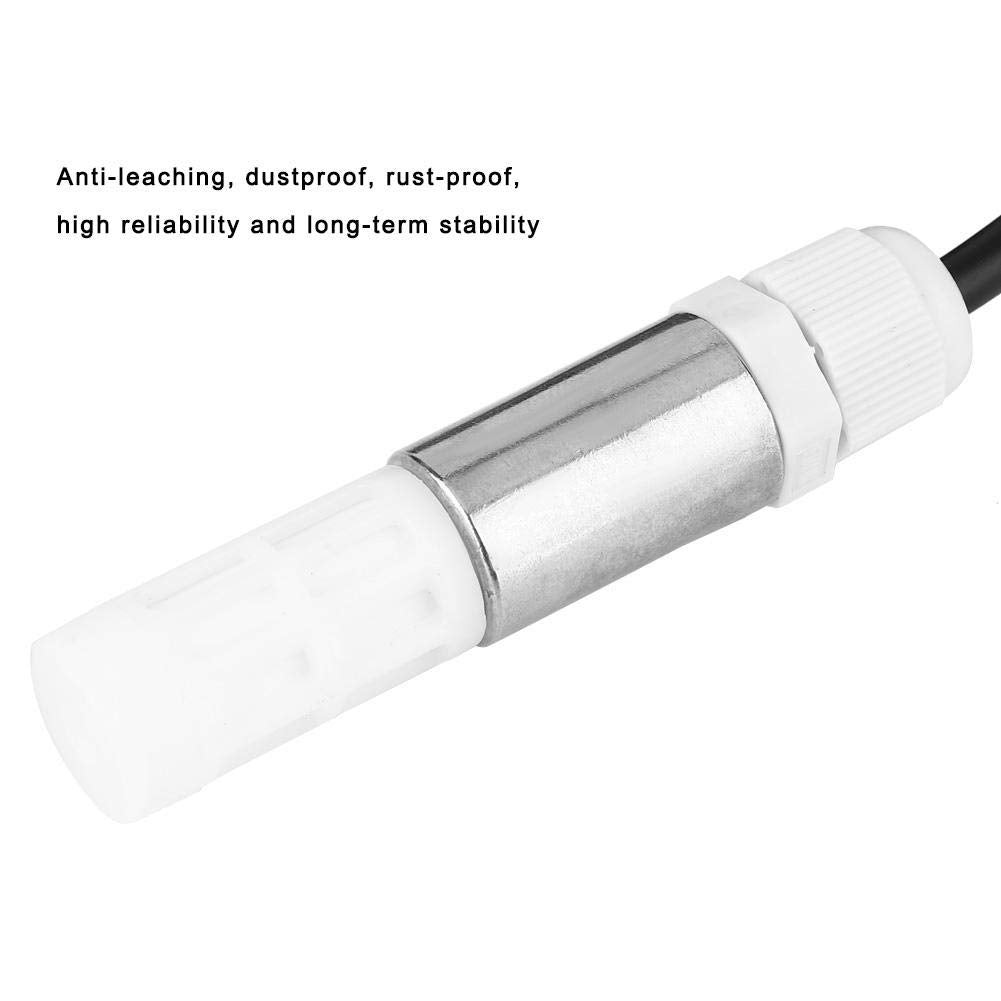 Staubdichter FS400-SHT3X Digitale Boden-Temperatur-Feuchtesensor-Sonde aus Edelstahl und Kunststoffg