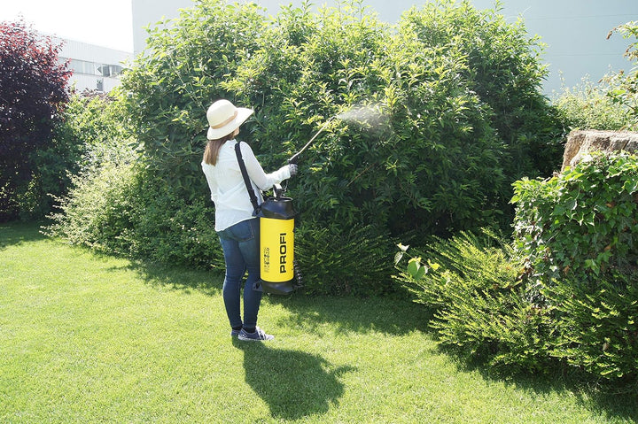 Mesto Profi Drucksprühgerät (10L; 3 bar; Messingspritzrohr; Kunststoff; Sicherheitsventil; seitentra