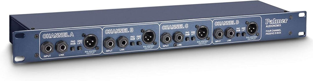 Palmer PAN 03 PASS 19" DI-Box 4 Kanal passiv, 4 Kanal passiv