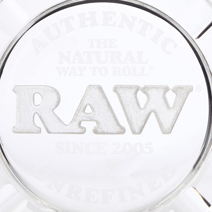 RAW 18419 Crystal Glass Ashtray, Kristallglas, Transparent, Medium
