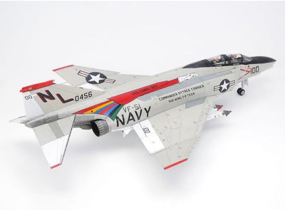 Tamiya 61121-000 Fahrzeug 61121 1:48 F-4B Phantom II Mcdonnell Douglas-Originalgetreue Nachbildung,