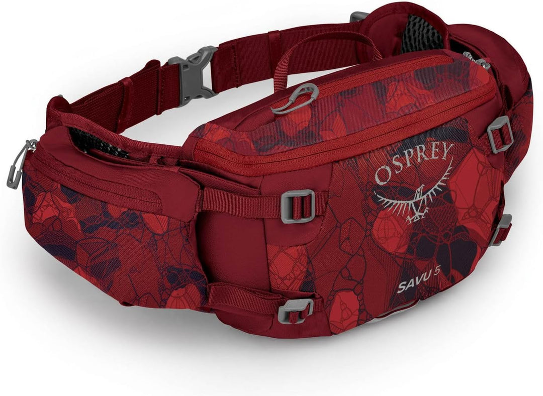Osprey Savu 5 Multisport-Rucksack, unisex Claret Red, Claret Red