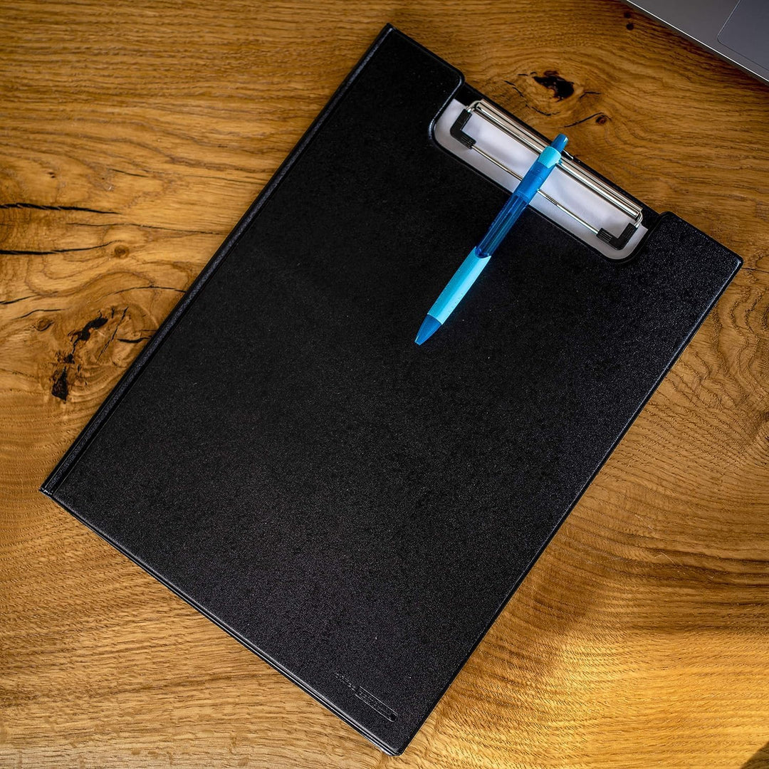 OFFICEPOINT Klemmbrettmappe Set A4 | 10 Stück | Aufklappbares Klemmbrett mit Innentasche | Schreibpl