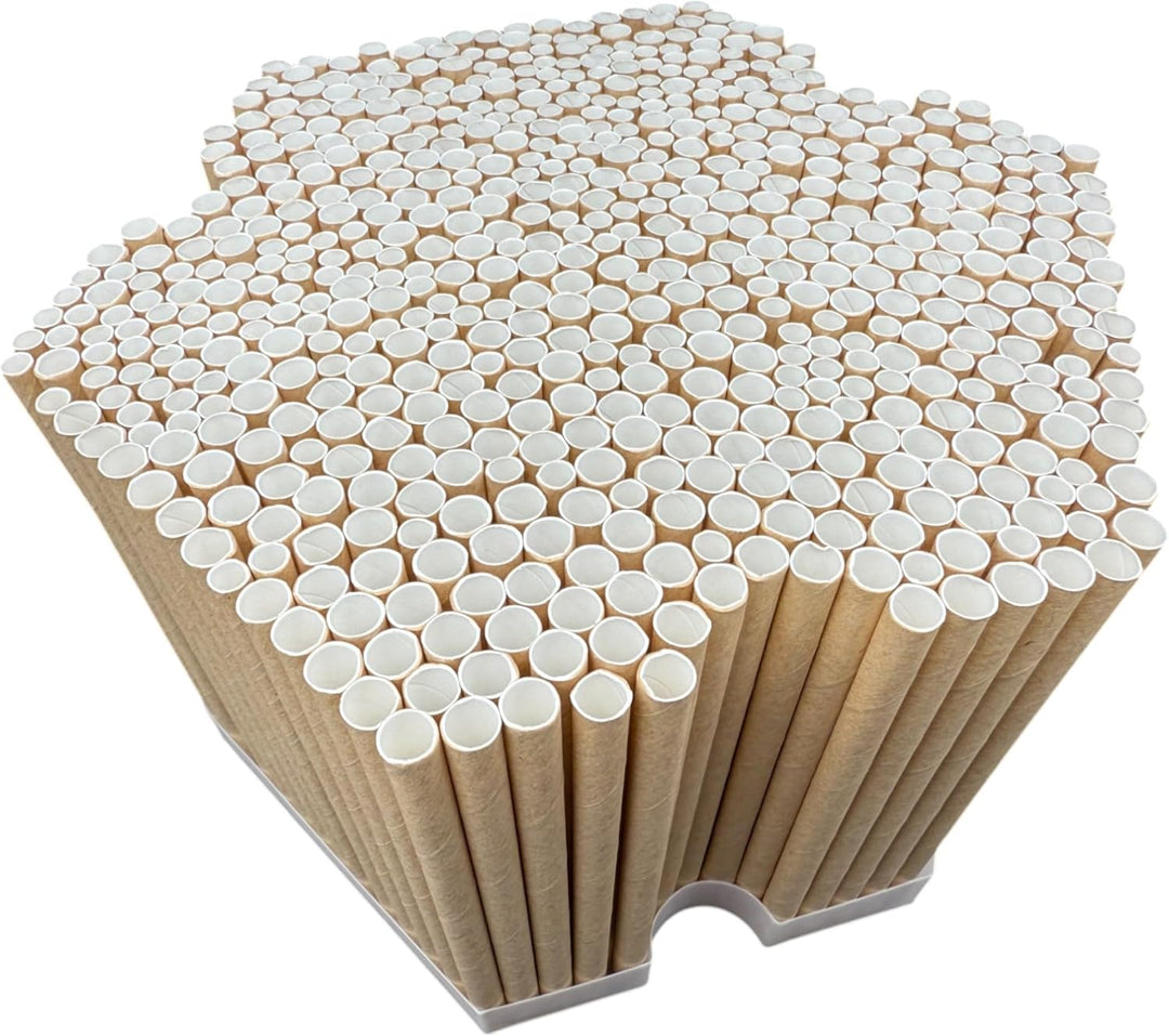 Ersatzkartusche für Bienenhotel von Printin3D, mit ca. 600 Niströhren aus Kraftpapier Braun Ersatzka