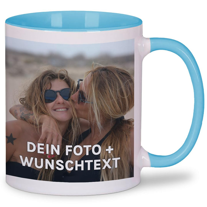 Personalisierte Tasse | personalisiert mit Foto oder Text | Tasse mit Bild | Geschenkidee | Fototass
