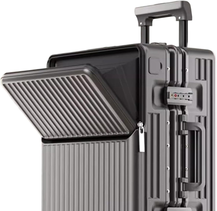 Reisekoffer, TSA-geprüft, Hartschale, Rahmen aus Aluminium, druckfest, für Gepäck von 50,8 / 61,4 /