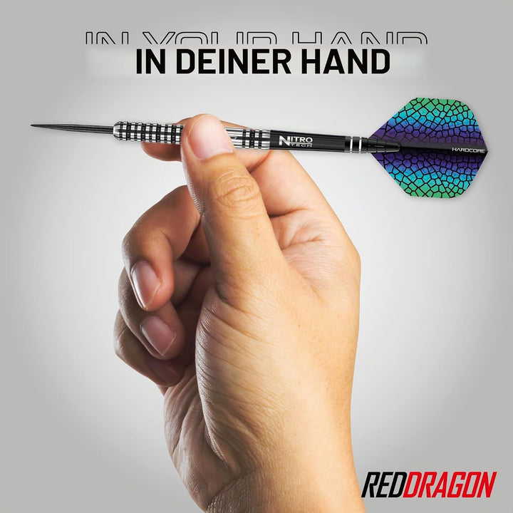 RED DRAGON Dragonfly 3: 20g, 22g oder 24g Tungsten Darts mit Flights und Schäfte 20.0 Gramm, 20.0 Gr