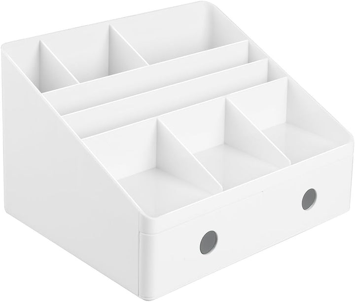 iDesign 42011EU Linus Schreibtisch Organizer mit Schubladen, weiss, Organizer mit Schubladen