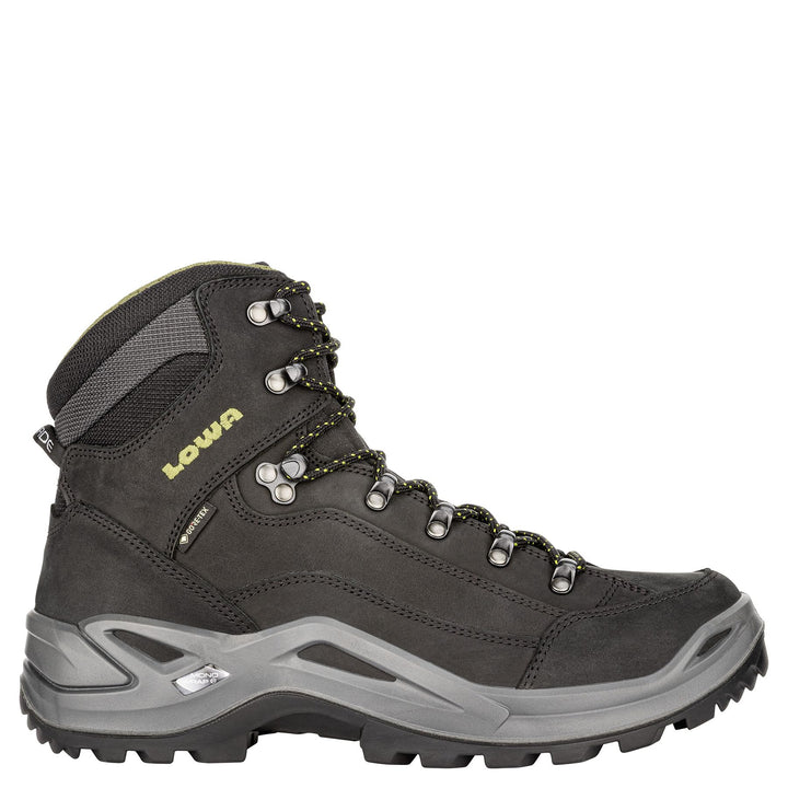 LOWA Stiefel mittel RENEGADE GTX MID [2024] 41 EU Schwarz Oliv 310945 9948, 41 EU Schwarz Oliv 31094