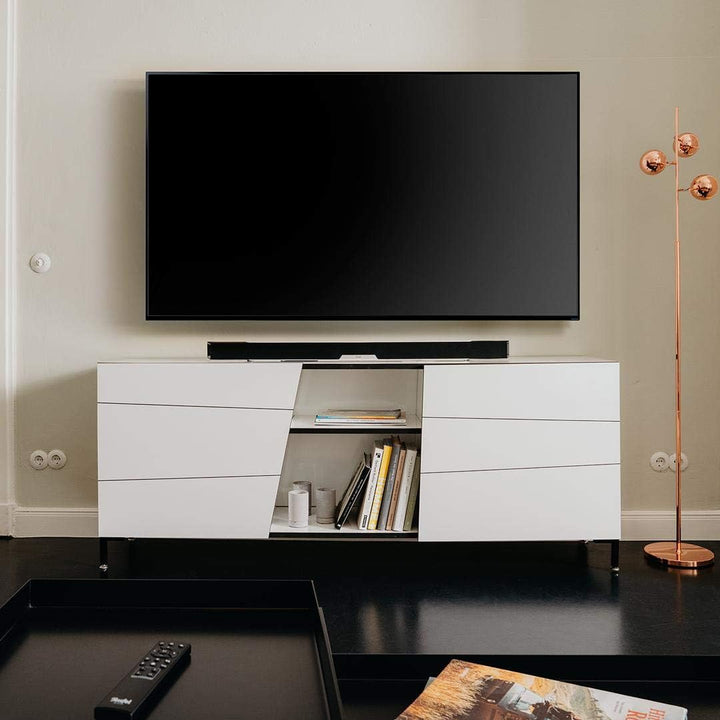 Teufel CINEBAR LUX Soundbar mit Integriertem Subwoofer, Dolby Audio, Dynamore 3D-Cineastischer-Klang