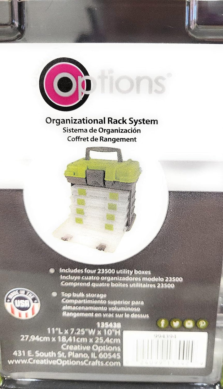 Creative Options Grab-and-Go-Fächer-System, Aufbewahrungsbox, Grösse S, magenta, S, S Magenta