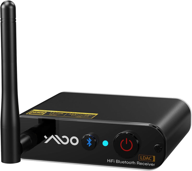 YMOO Bluetooth 5.3 Audioempfänger für amplfier Bluetooth-Audioadapter Musikempfänger für Kabelgebund