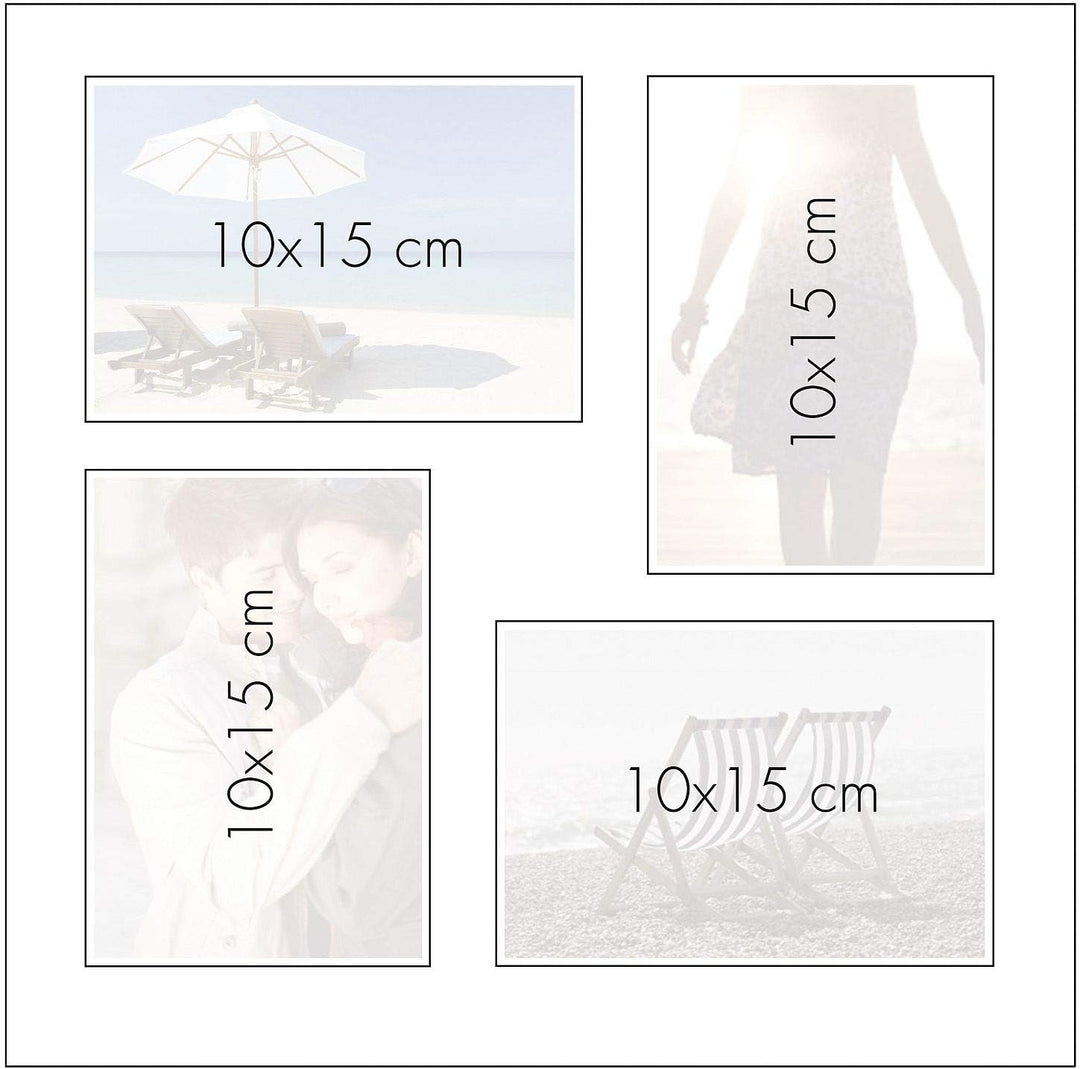 goldbuch 31807 Fotoalbum Summertime Trend, 30 x 31 cm, Fotobuch mit 100 weisse Seiten & Pergamin Tre
