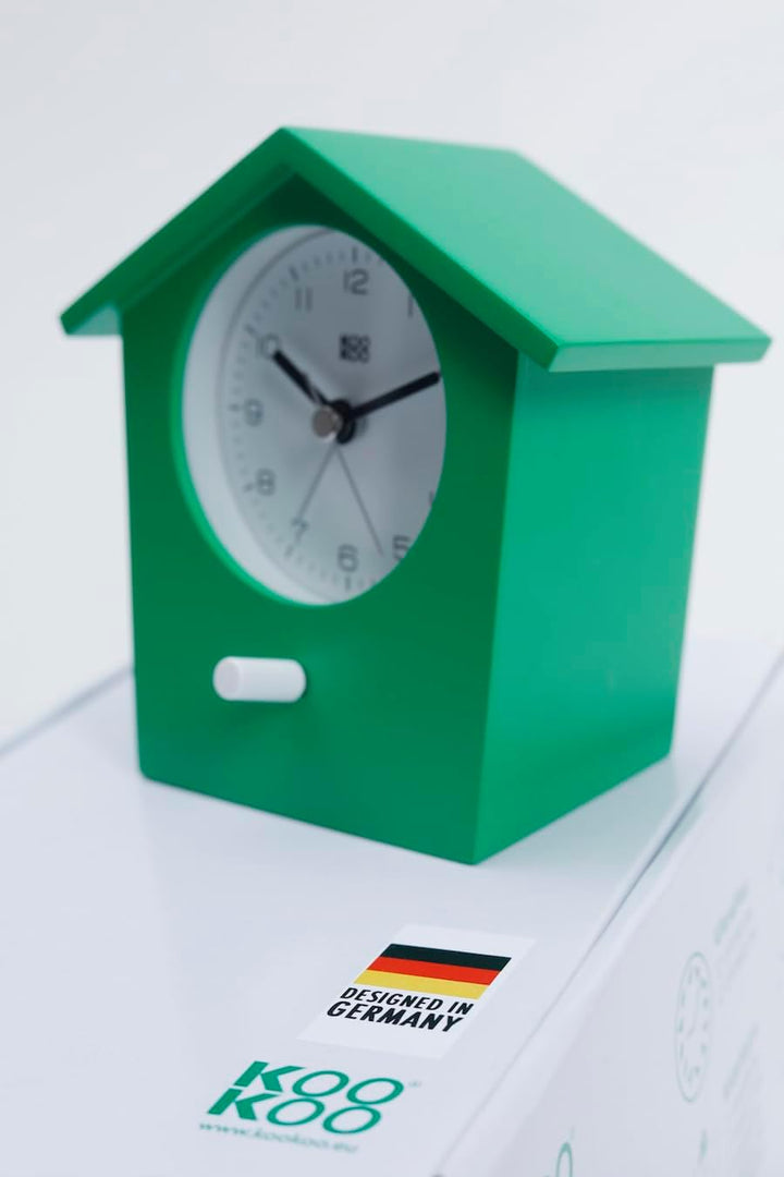 KOOKOO EarlyBird Grün, Vogelstimmenwecker mit Aufnahmen aus der Natur oder